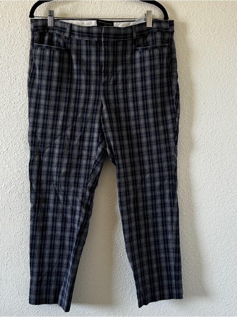 Banana Republic Sloan Preppy Academia Casual Party Office Pants Women’s 14 Navy